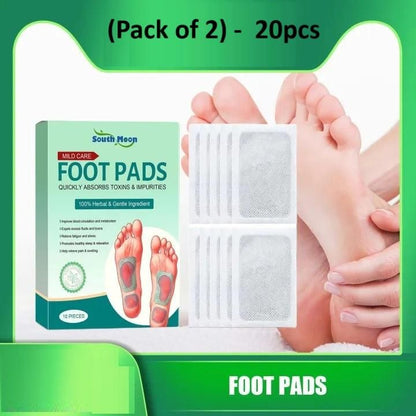 100% Herbal & Gentle Ingredient Detox Foot Pads (BUY 10 GET 10 FREE )